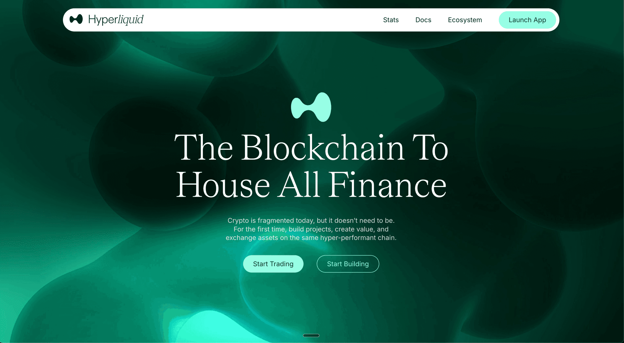 Hyperliquid. The Blockchain To House All Finance