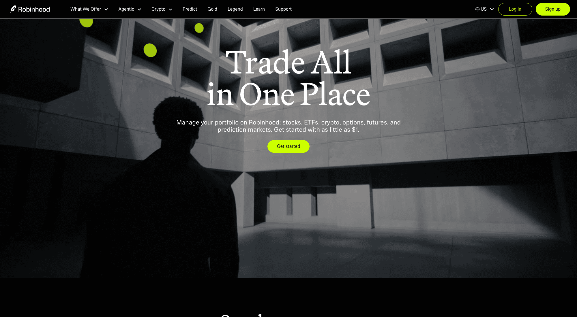 Robinhood. Trade All in One Place
